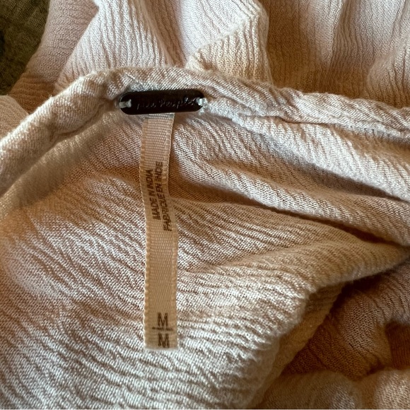 Free people endless summer she’s a vision button up ruffle romper jumpsuit flowy - Picture 6 of 6